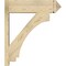 Ekena Millwork Imperial Rough Sawn Arts and Crafts Outlooker, Douglas Fir, 8"W x 28"D x 32"H OUT08X28X32IMP03RDF - alternate 4